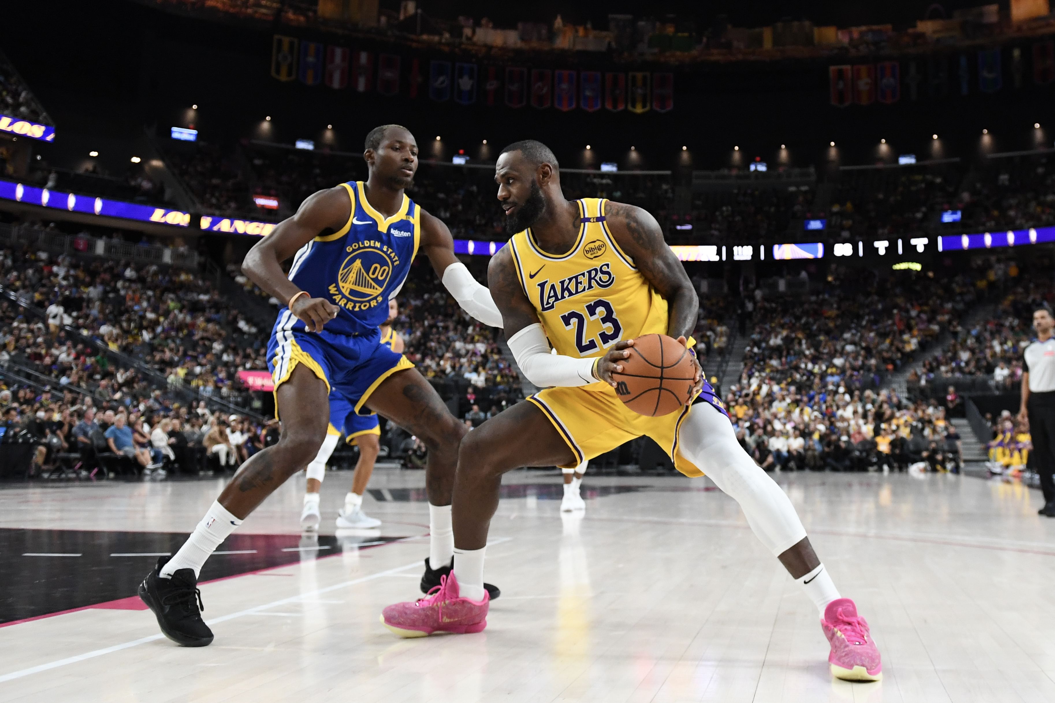 NBA: Preseason-Golden State Warriors at Los Angeles Lakers - Source: Imagn