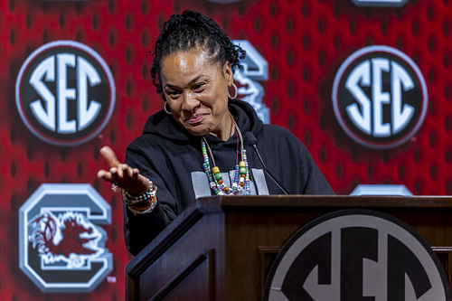 Dawn Staley and her staff assembled a strong 2024 signing class (image credit: IMAGN)