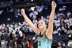 Sabrina Ionescu downplays historic game-winner vs. Lynx, heaps praise on star teammate's lion-hearted effort