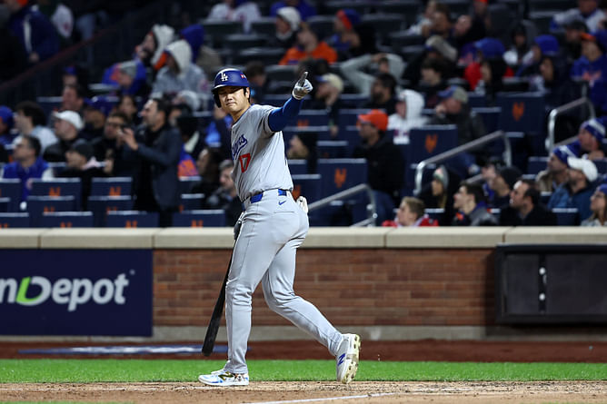 Watch: Shohei Ohtani’s towering second-deck 3-run blast in NLCS Game 3 goes viral