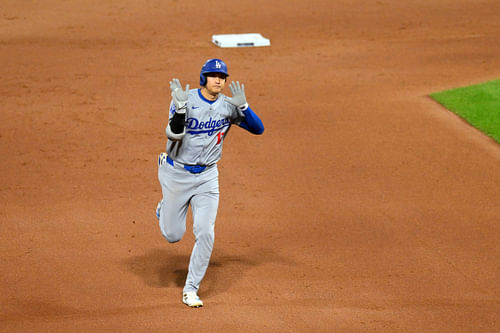 Shohei Ohtani hit a three-run home run (Imagn)