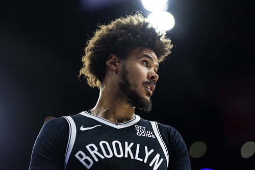 Brooklyn Nets forward Cameron Johnson (Image Credit: Bill Streicher-Imagn Images)