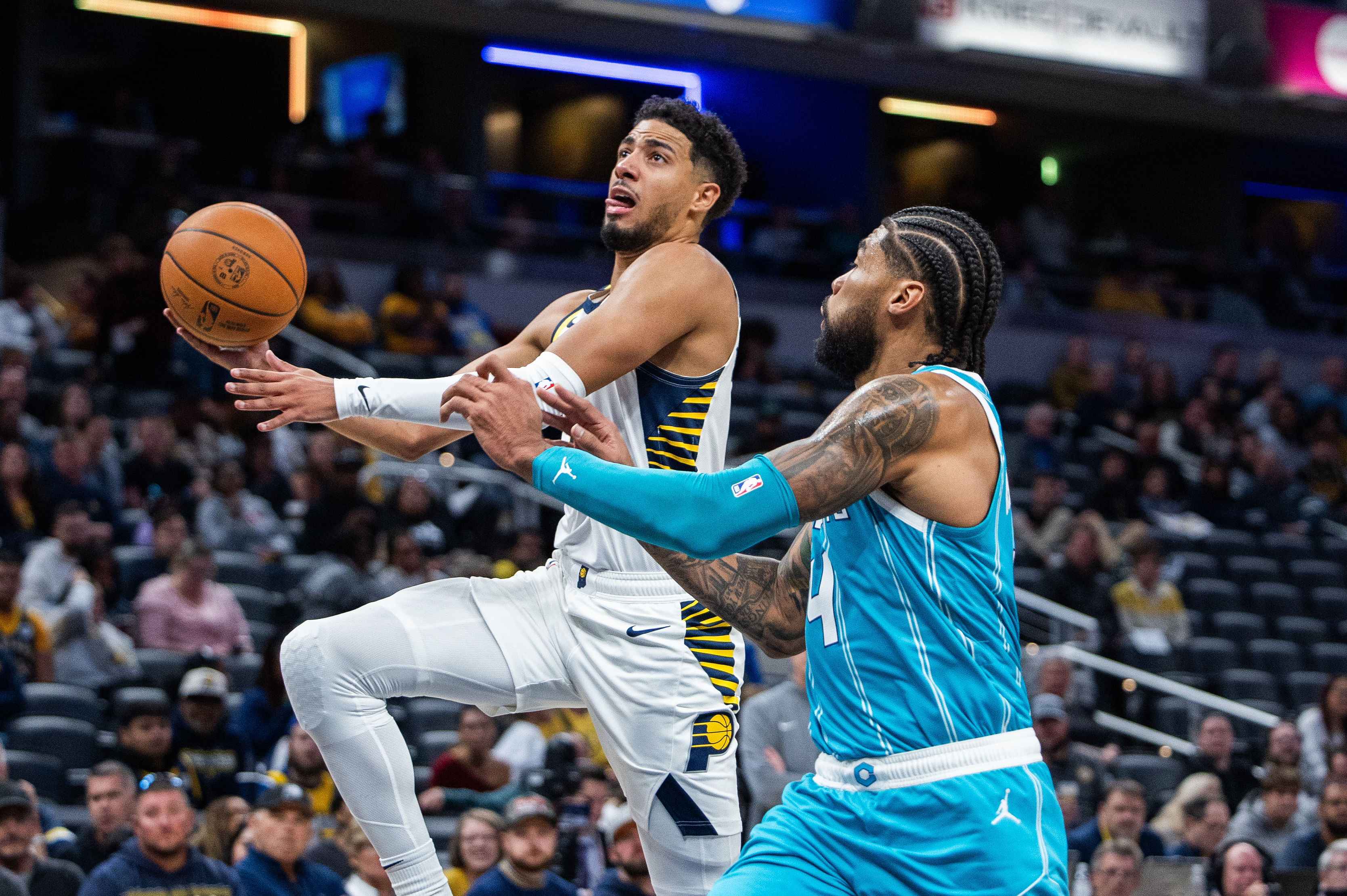 NBA: Preseason-Charlotte Hornets at Indiana Pacers - Source: Imagn