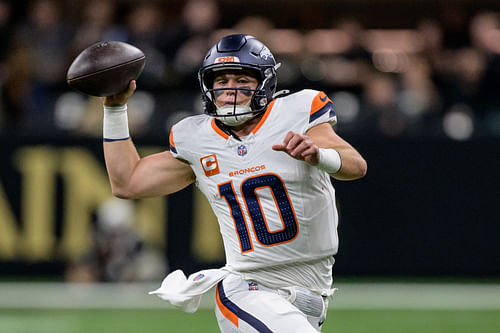 Bo Nix at Denver Broncos at New Orleans Saints - Source: Imagn