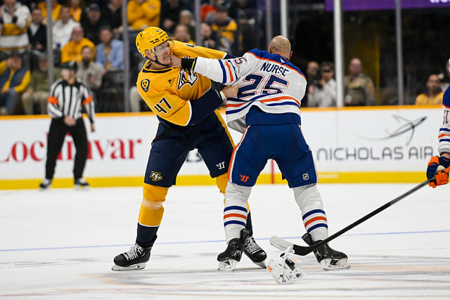 NHL: Edmonton Oilers at Nashville Predators - Source: Imagn