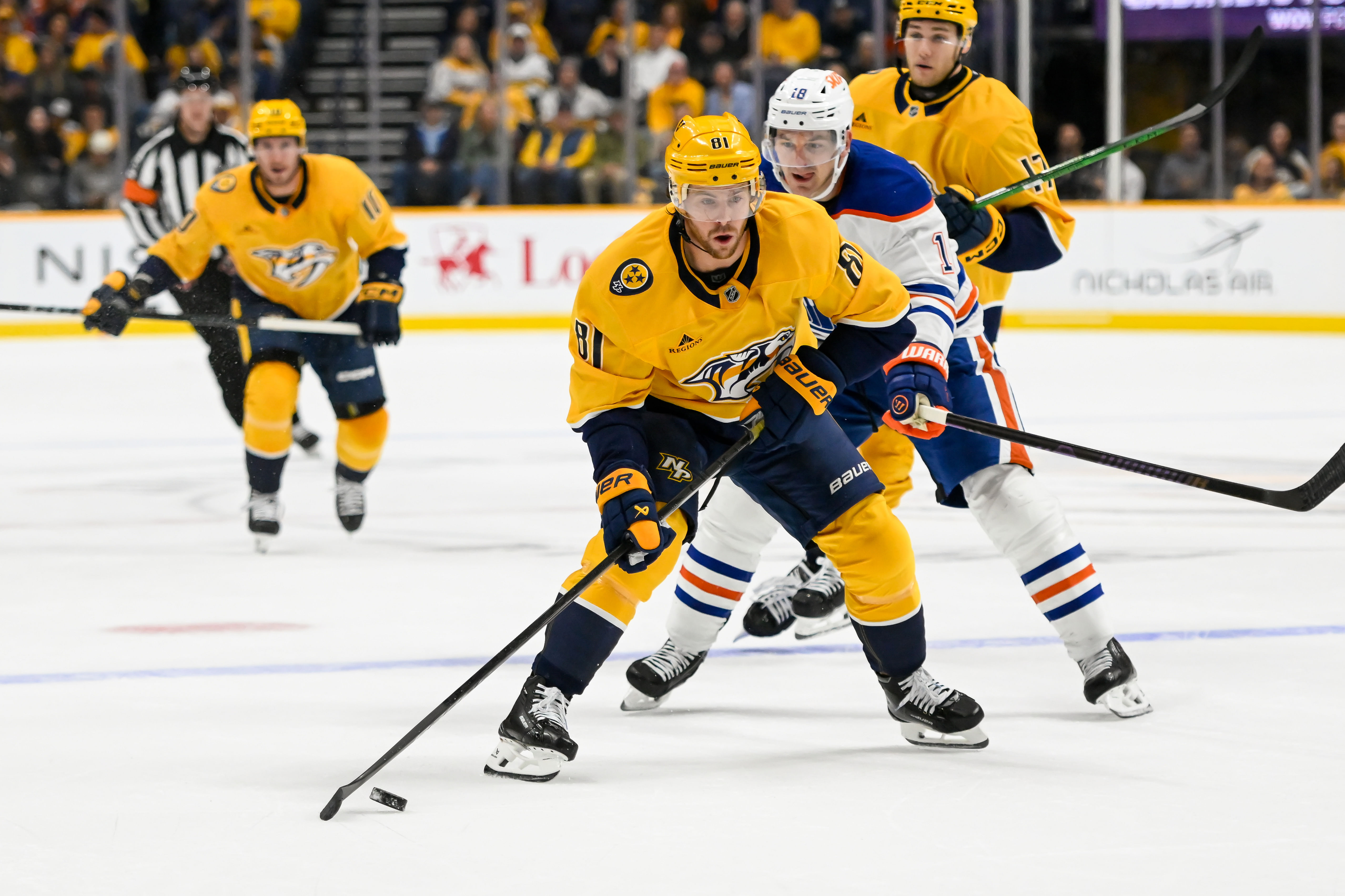 NHL: Edmonton Oilers at Nashville Predators - Source: Imagn