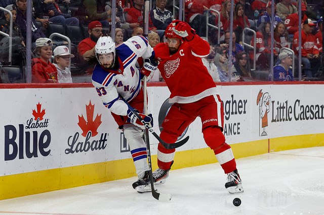 NHL: New York Rangers at Detroit Red Wings - Source: Imagn