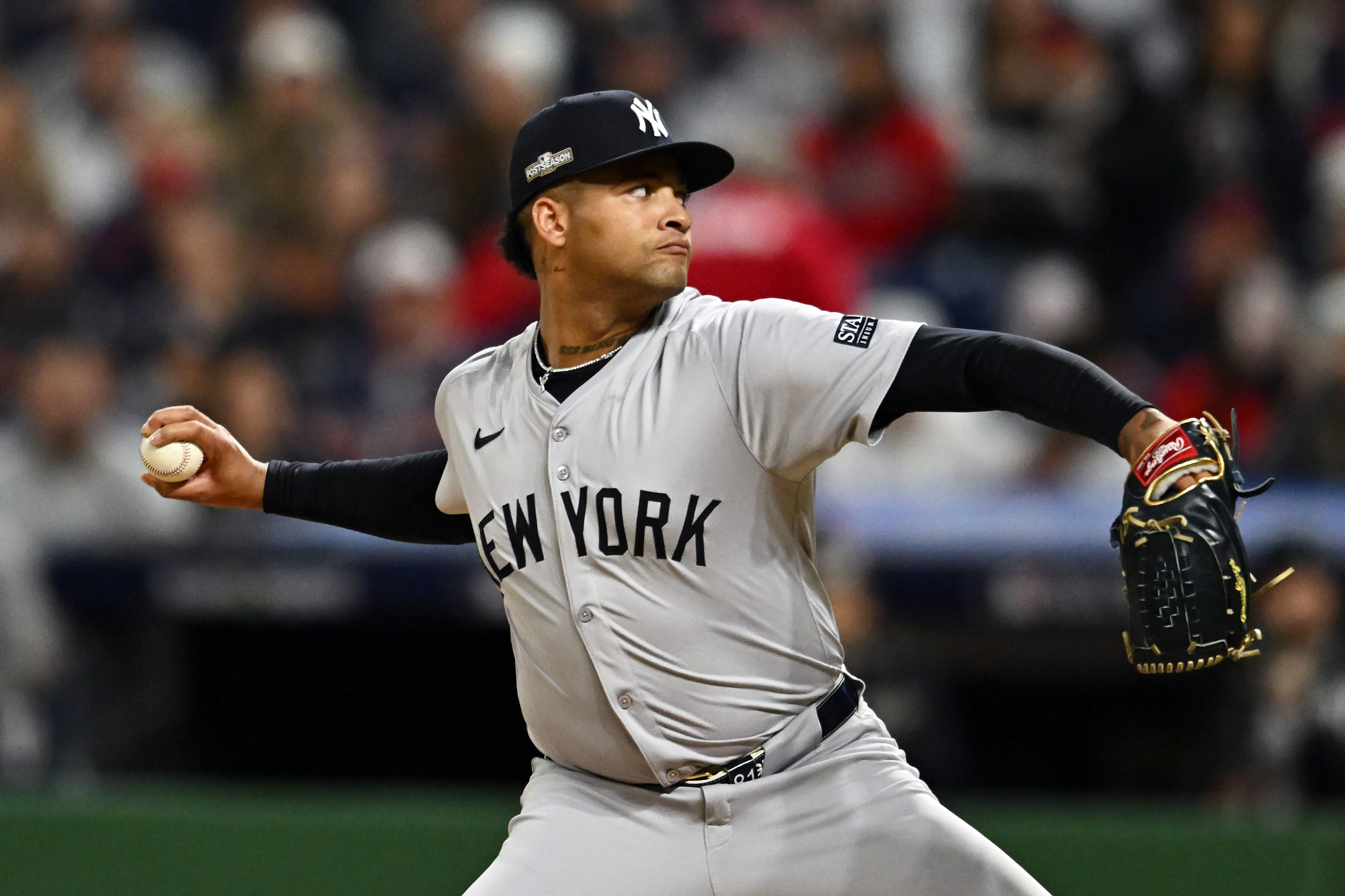 Luis Gil gets the ball for the Yankees (Imagn)