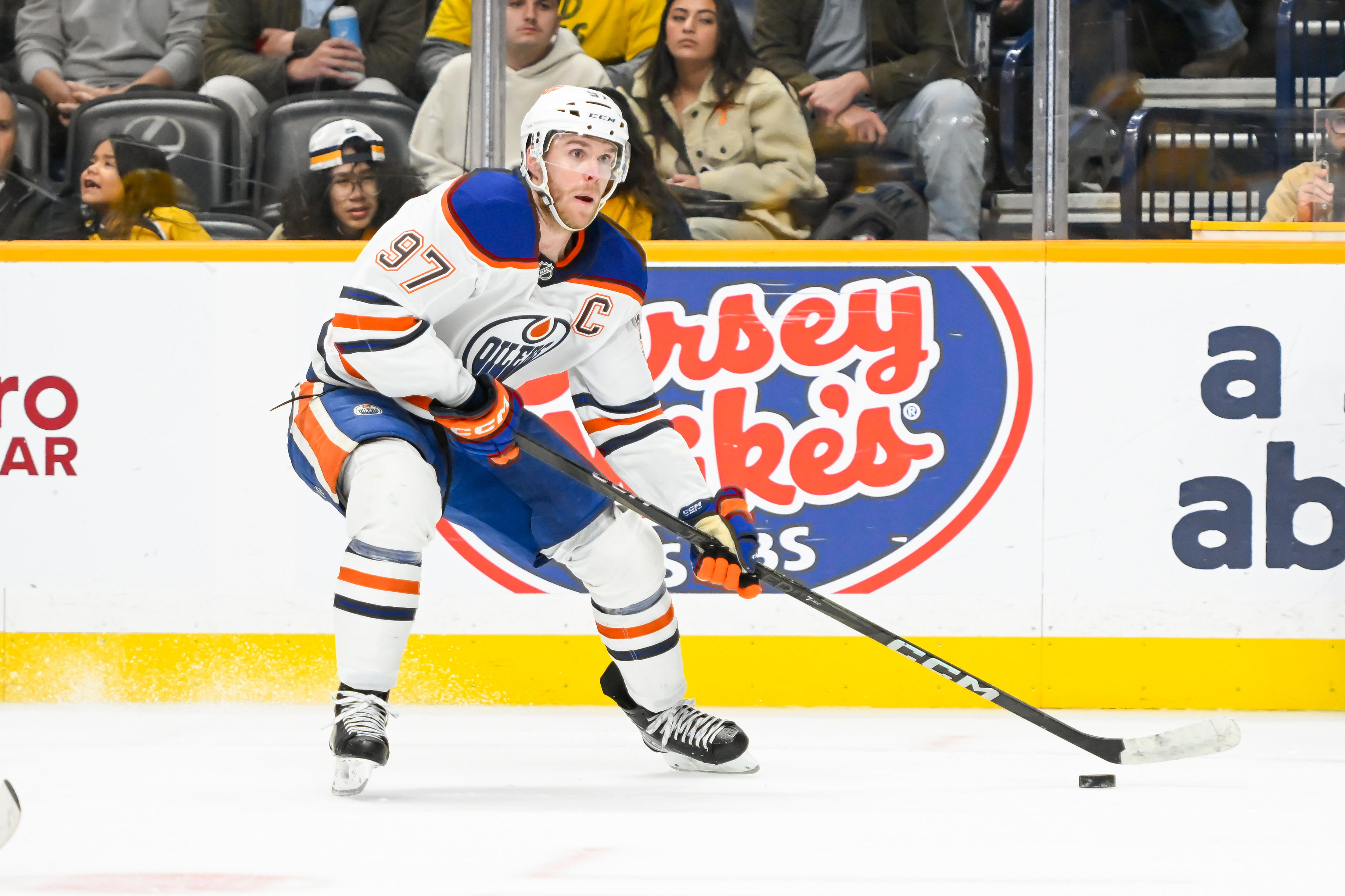 Connor McDavid scored two goals (Imagn)