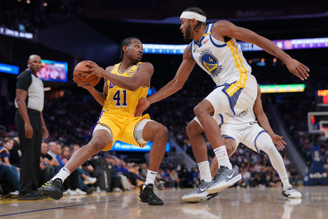 Quincy Olivari Stats Tonight: Lakers' Exhibit 10 player outperforms ...