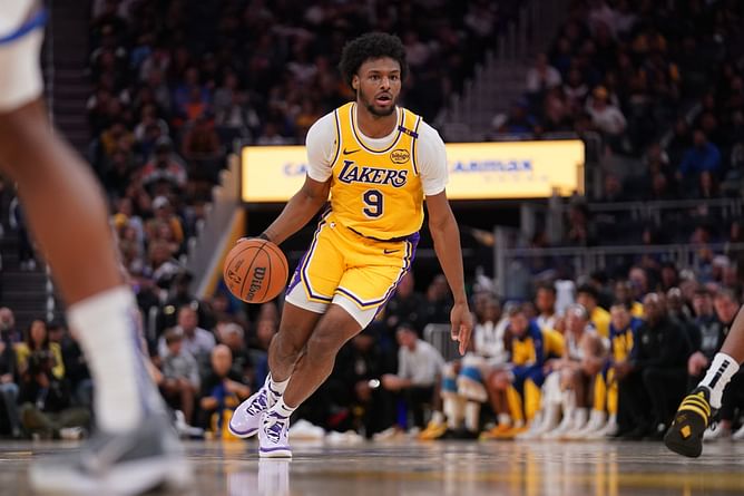Bronny James keeps Lakers fans guessing about playing status in season opener, reveals how he’ll address LeBron James during games