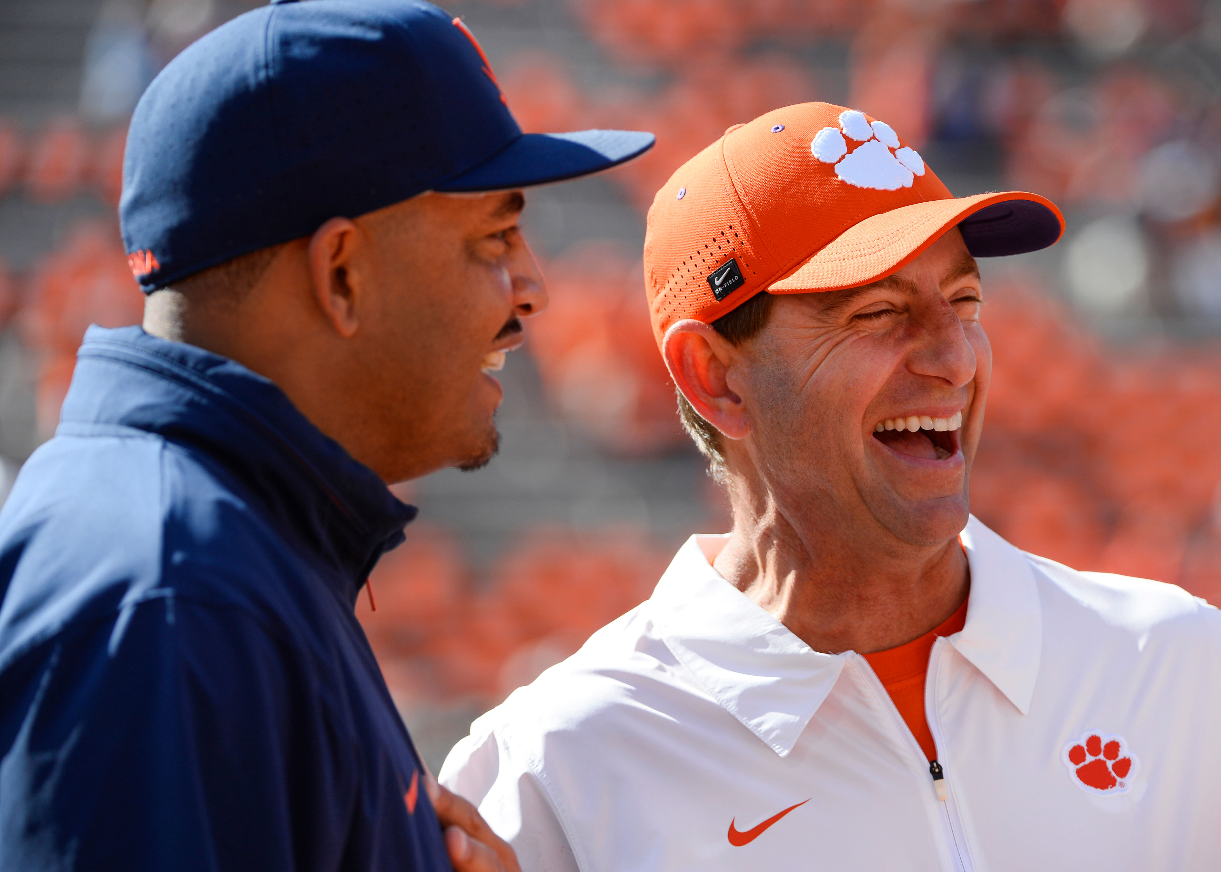 Dabo Swinney and Clemson might be the ACC&#039;s second CFP team. (Photo Credit: IMAGN)