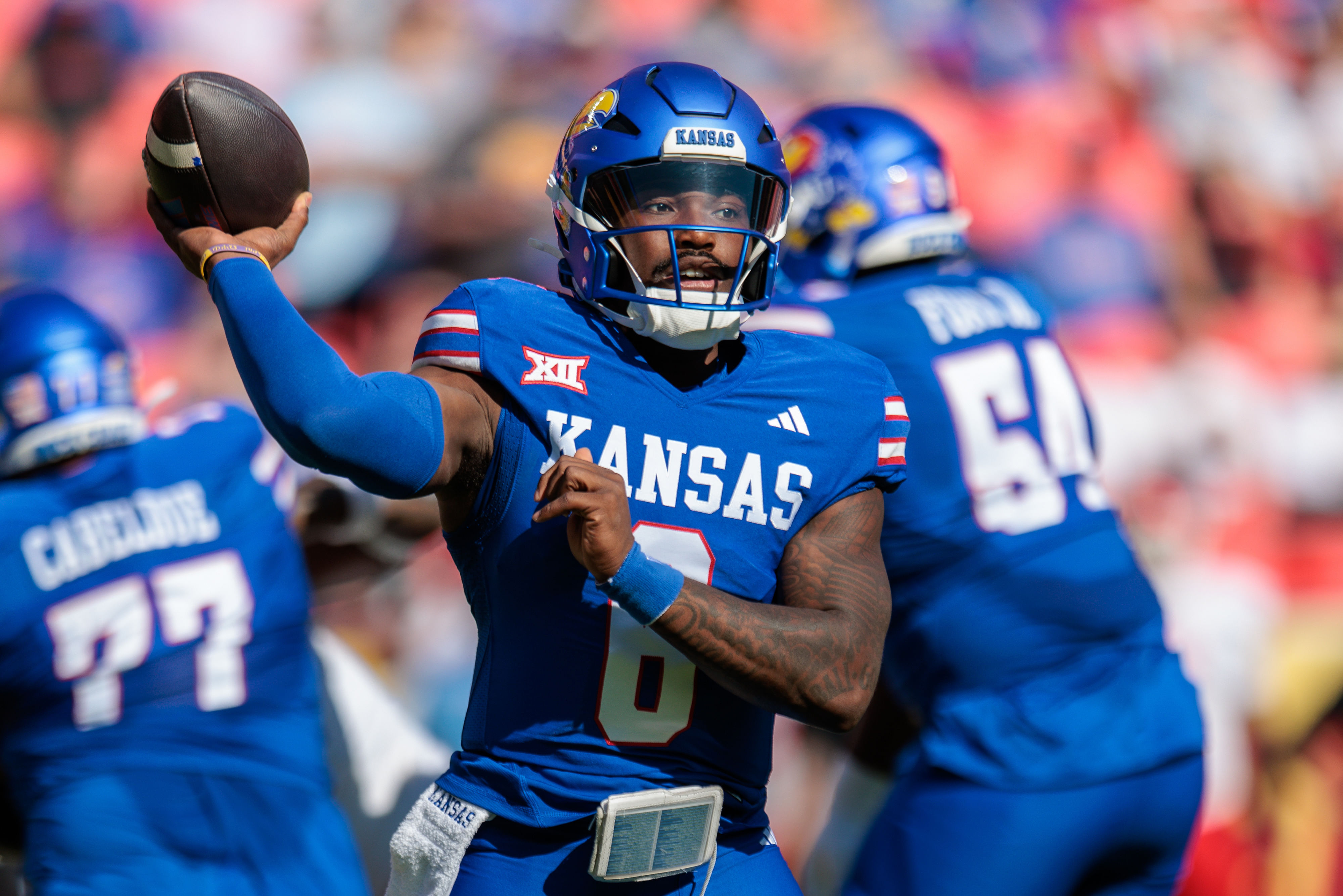 NCAA Football: Houston at Kansas - Source: Imagn