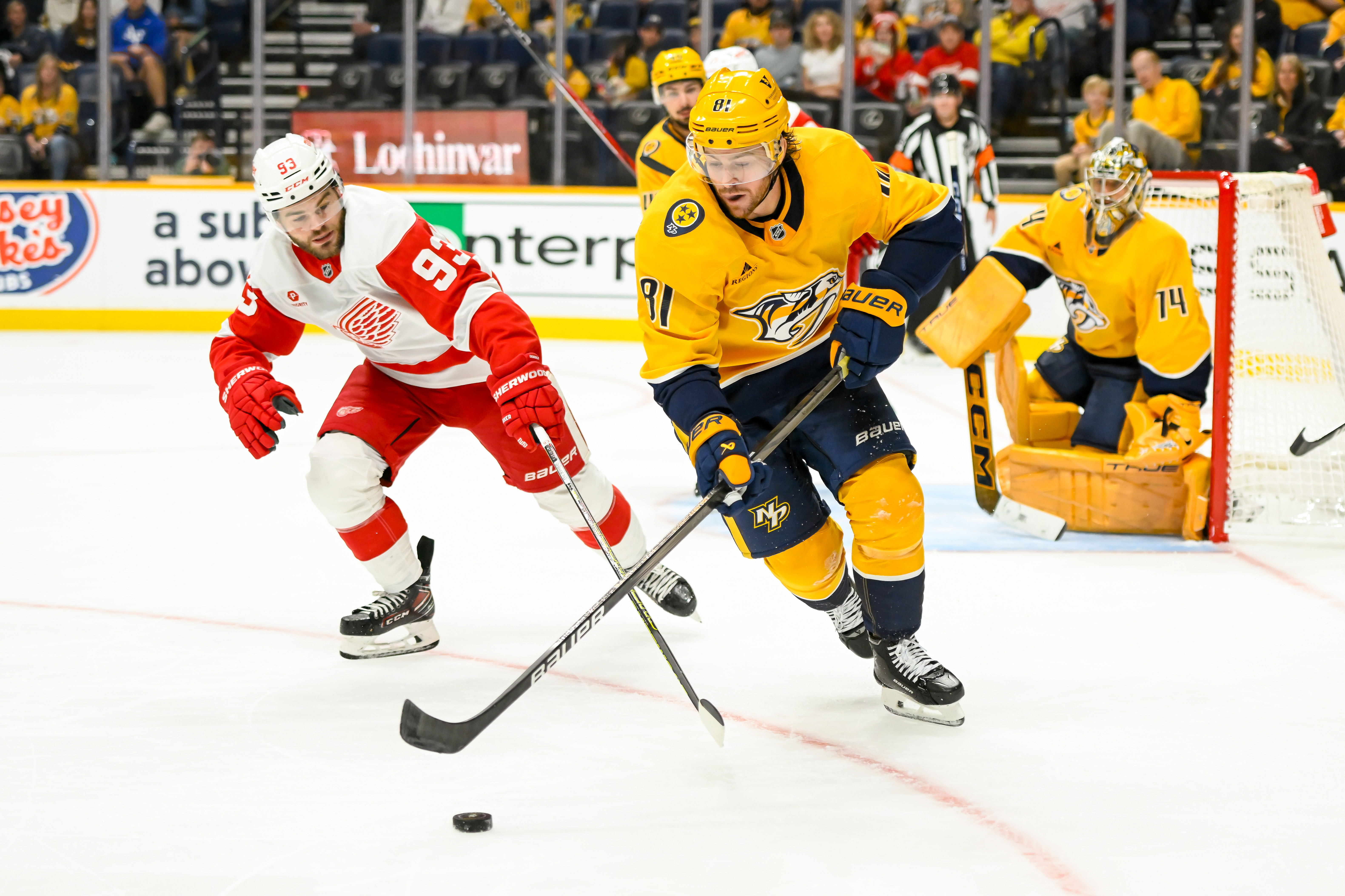 NHL: Detroit Red Wings at Nashville Predators - Source: Imagn