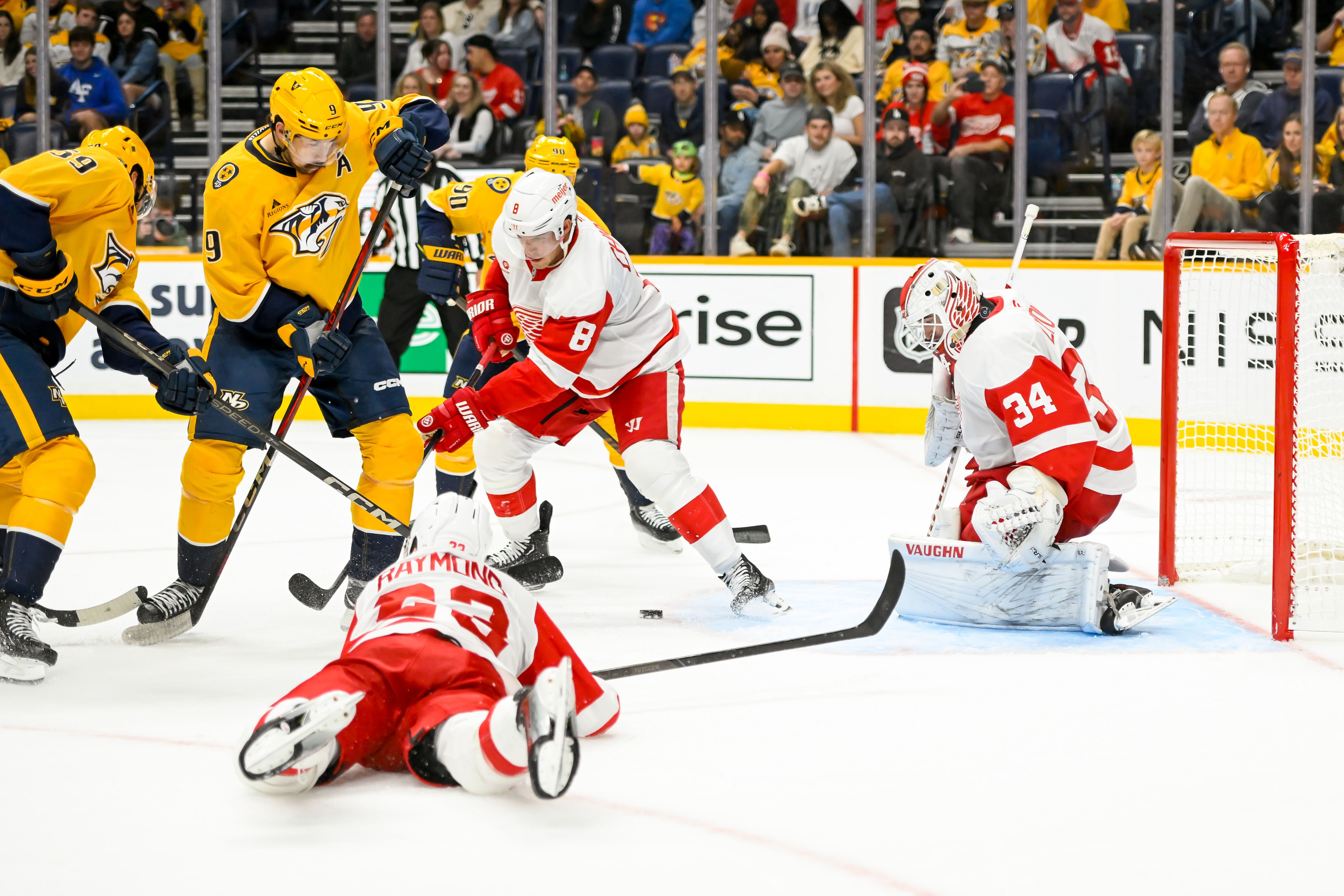 NHL: Detroit Red Wings at Nashville Predators - Source: Imagn