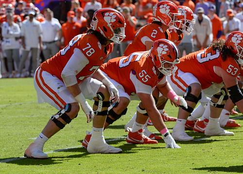 Clemson remains near the top of the ACC and in range of the CFP. (Photo Credit: IMAGN)