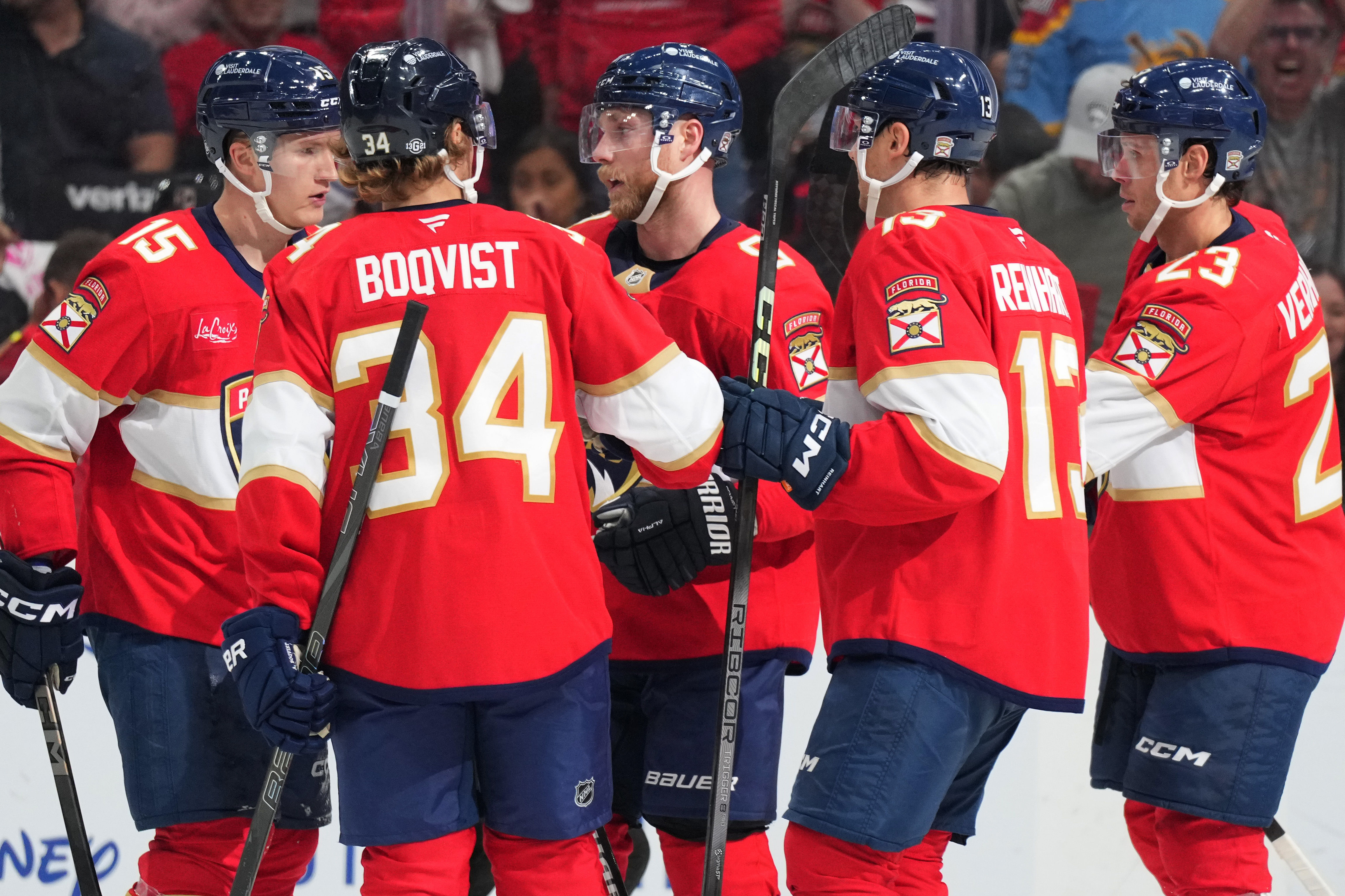 NHL: Vegas Golden Knights at Florida Panthers - Source: Imagn