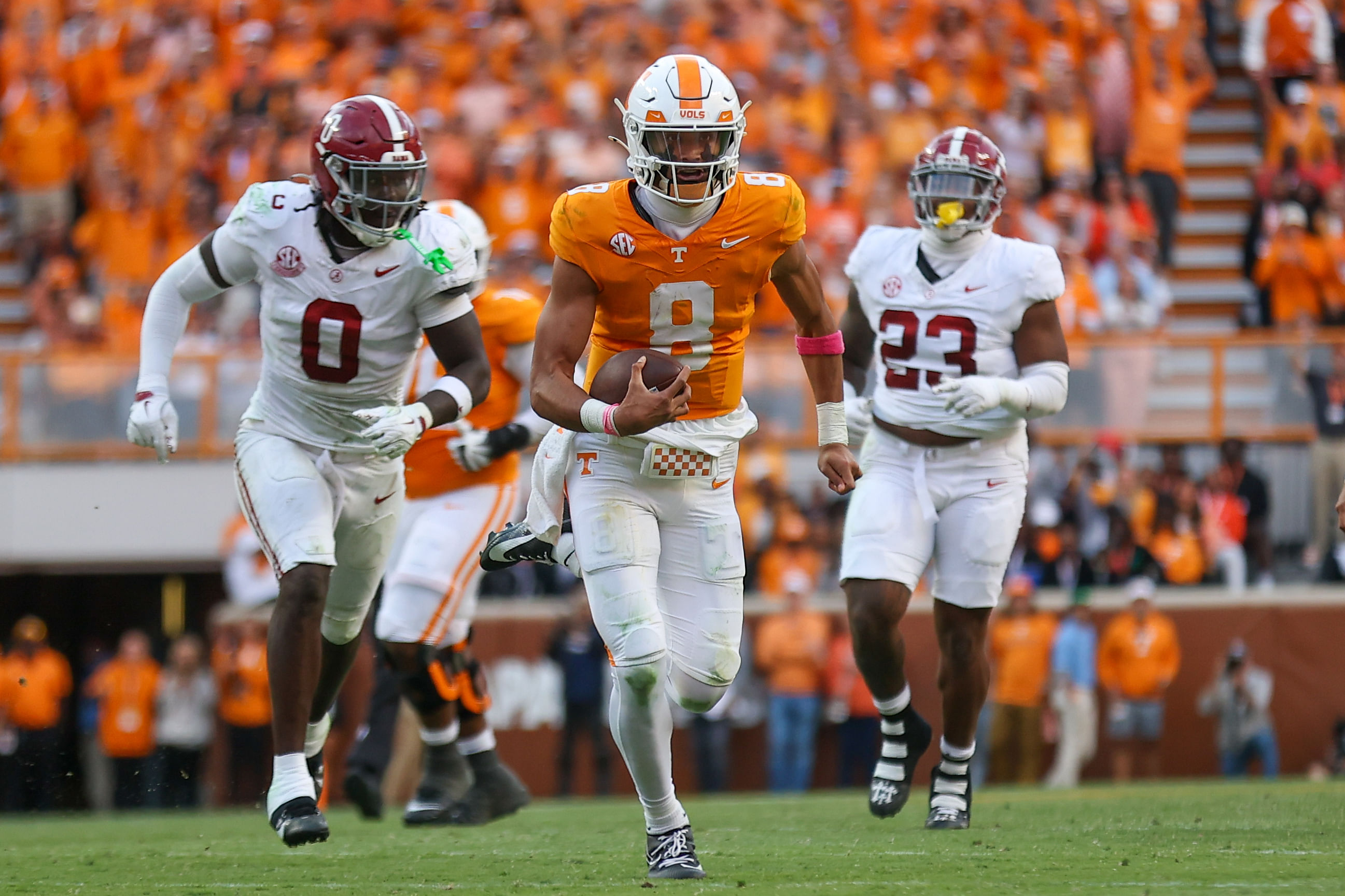 Tennessee vs Alabama football player stats Game highlights and