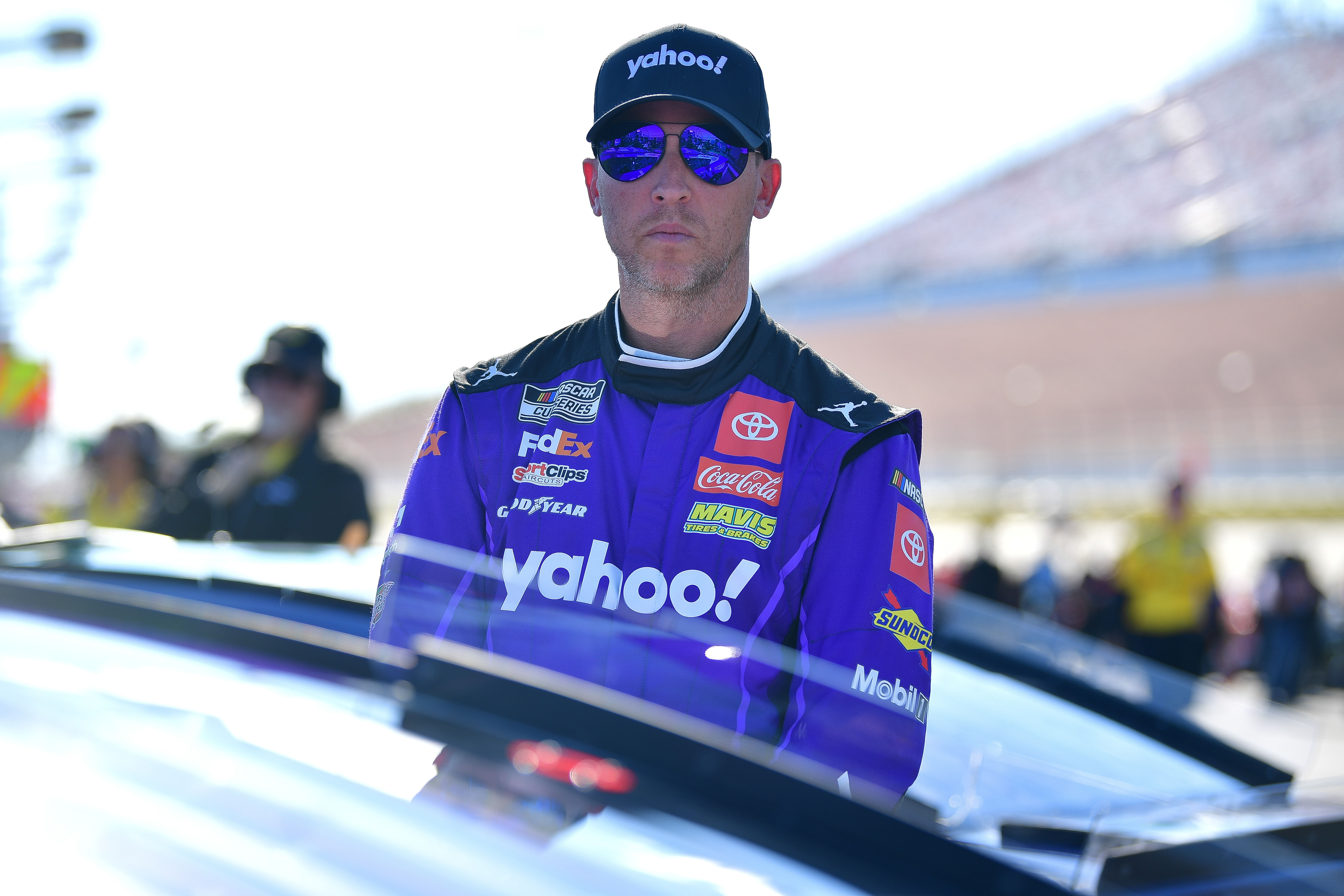 Denny Hamlin Reacts To Disappointed Las Vegas Outing Despite Top 10 ...