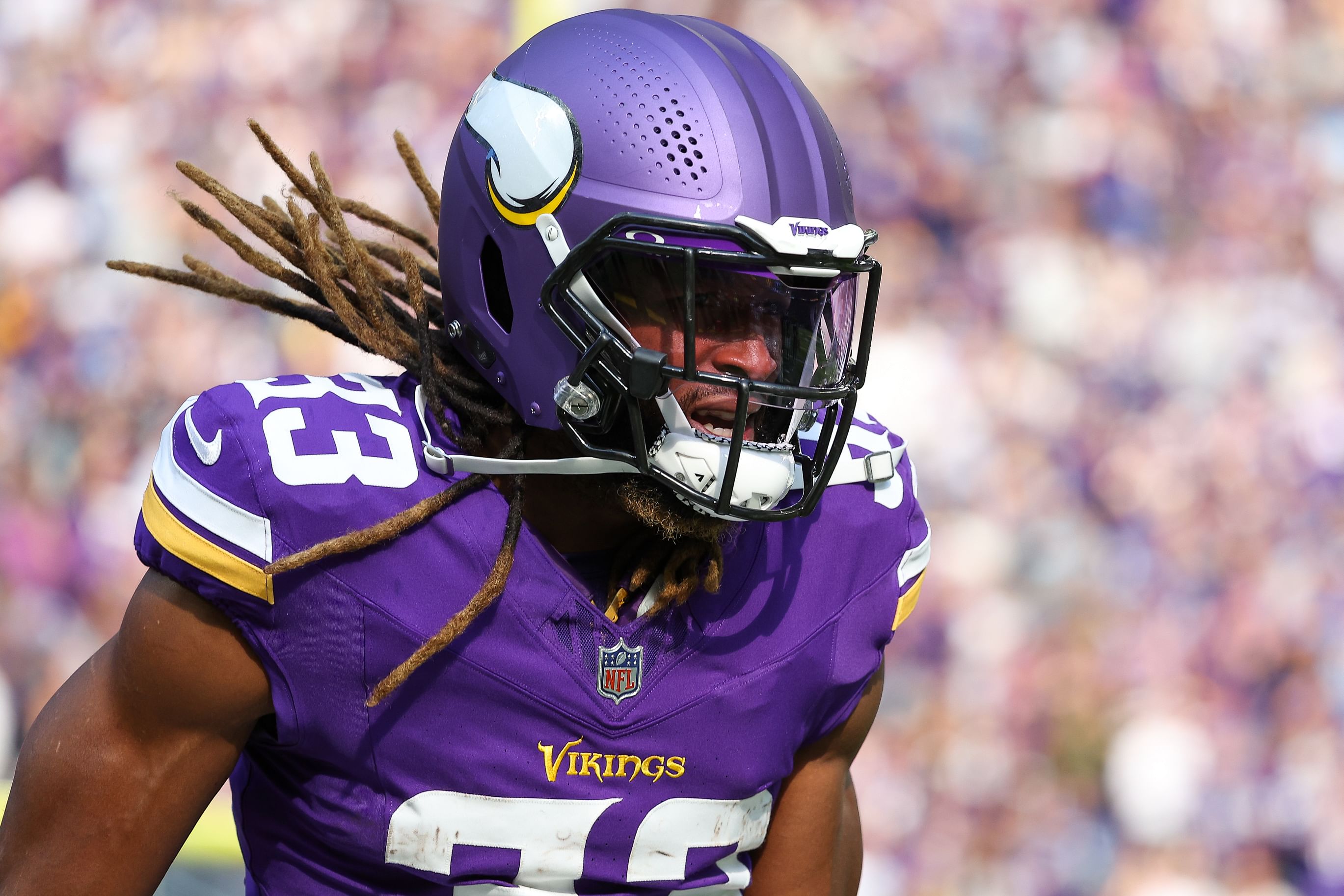 Minnesota Vikings RB Aaron Jones - Source: Imagn