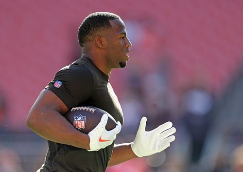 Chubb warming up: Akron Beacon Journal, Source: Imagn