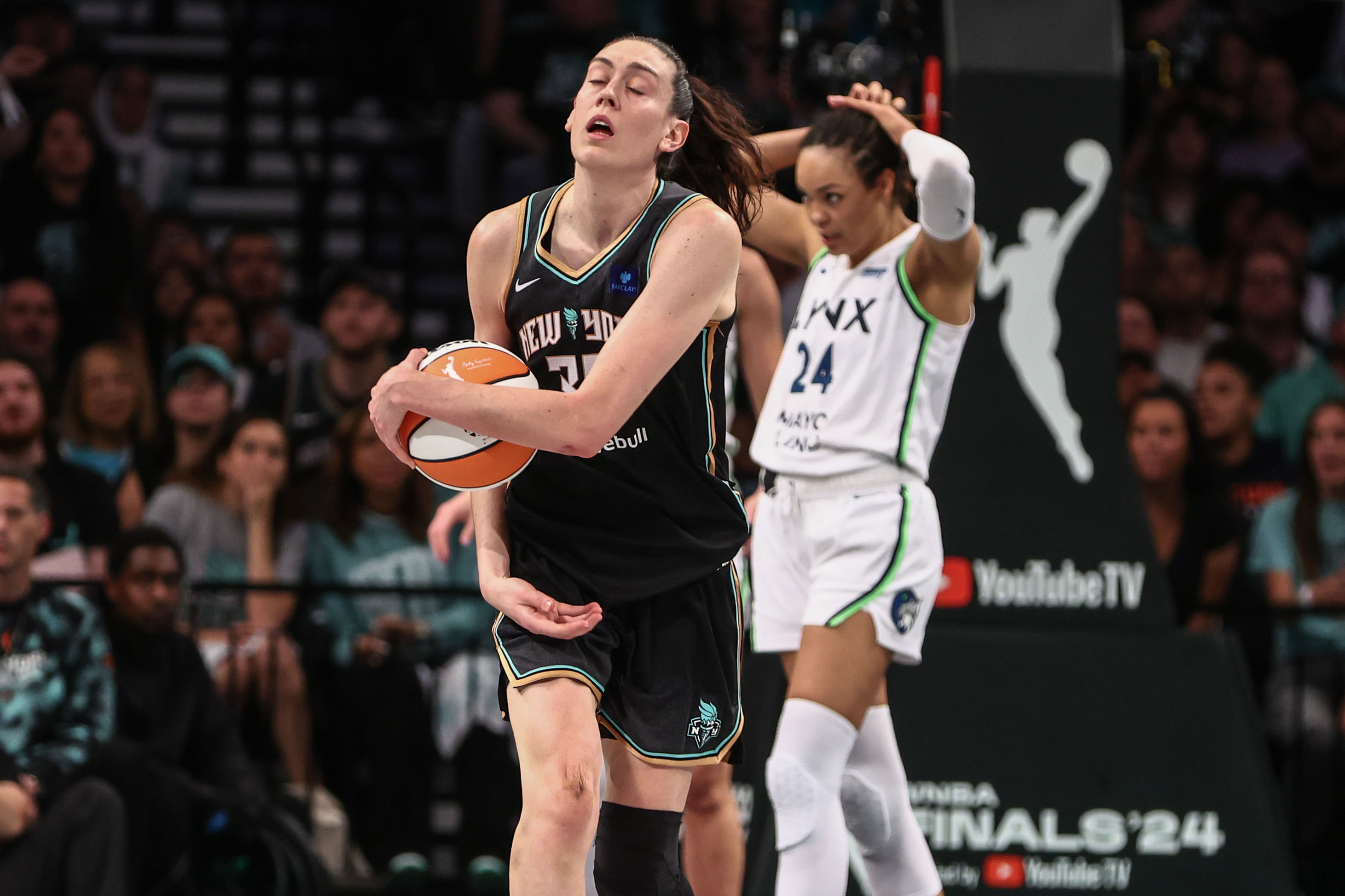 Did Breanna Stewart get a phantom foul in Game 5 of 2024 WNBA Finals?  Understanding outrage from LeBron James, Cheryl Reeve and more