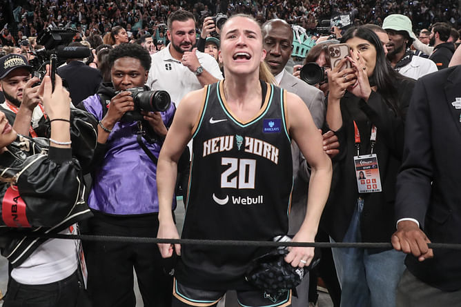 Sabrina Ionescu reveals only NBA player she replied to immediately after clinching WNBA title: "We started screaming"