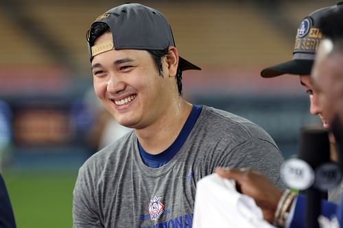 Shohei Ohtani is the MVP favorite right now (Imagn)