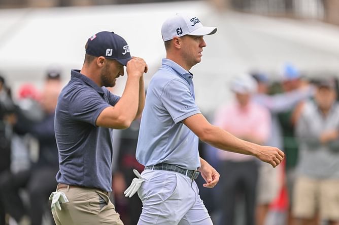 Wyndham Clark takes hilarious hot mic dig at $30 million worth PGA Tour golfer