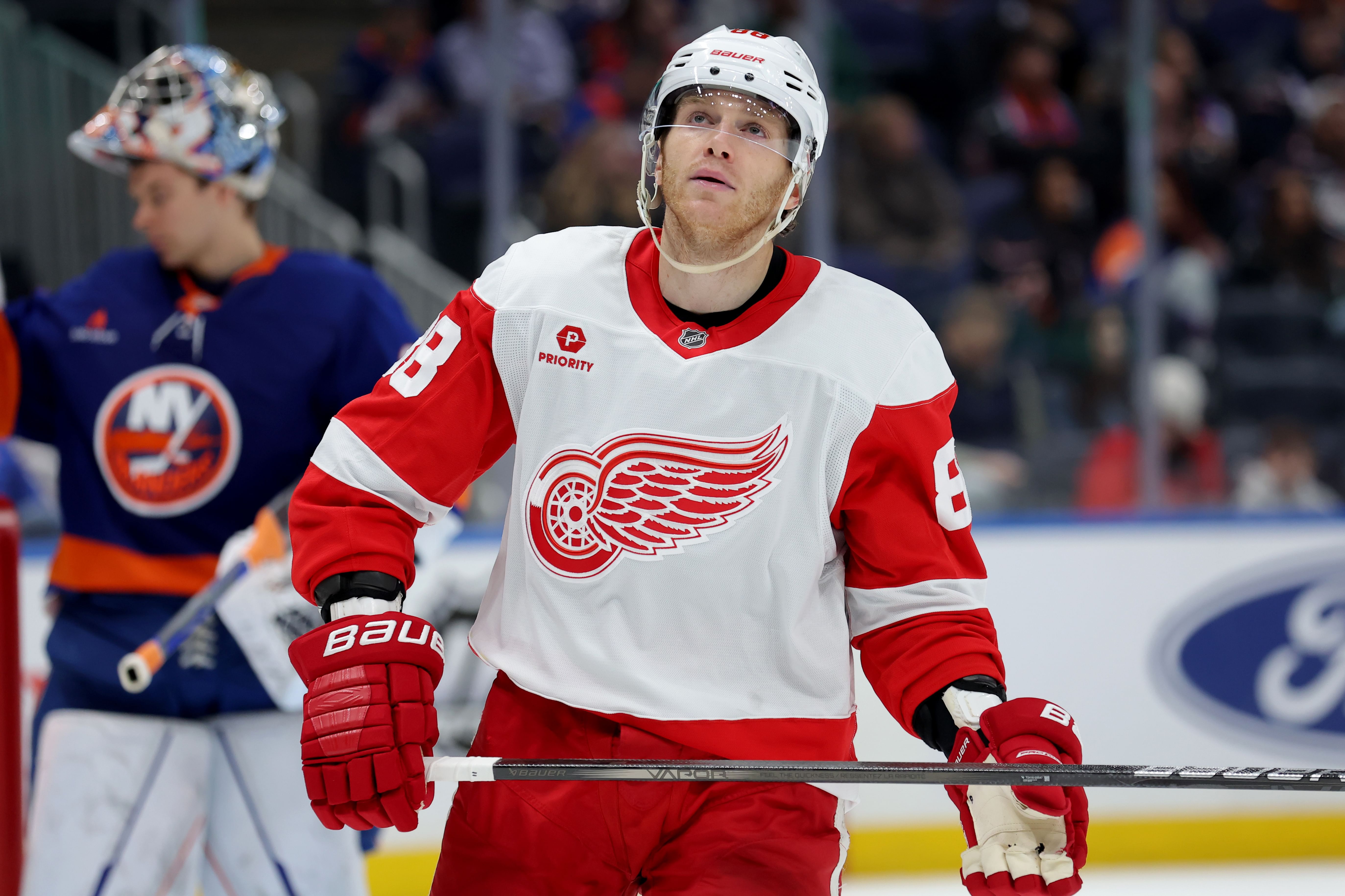 NHL: Detroit Red Wings at New York Islanders - Source: Imagn