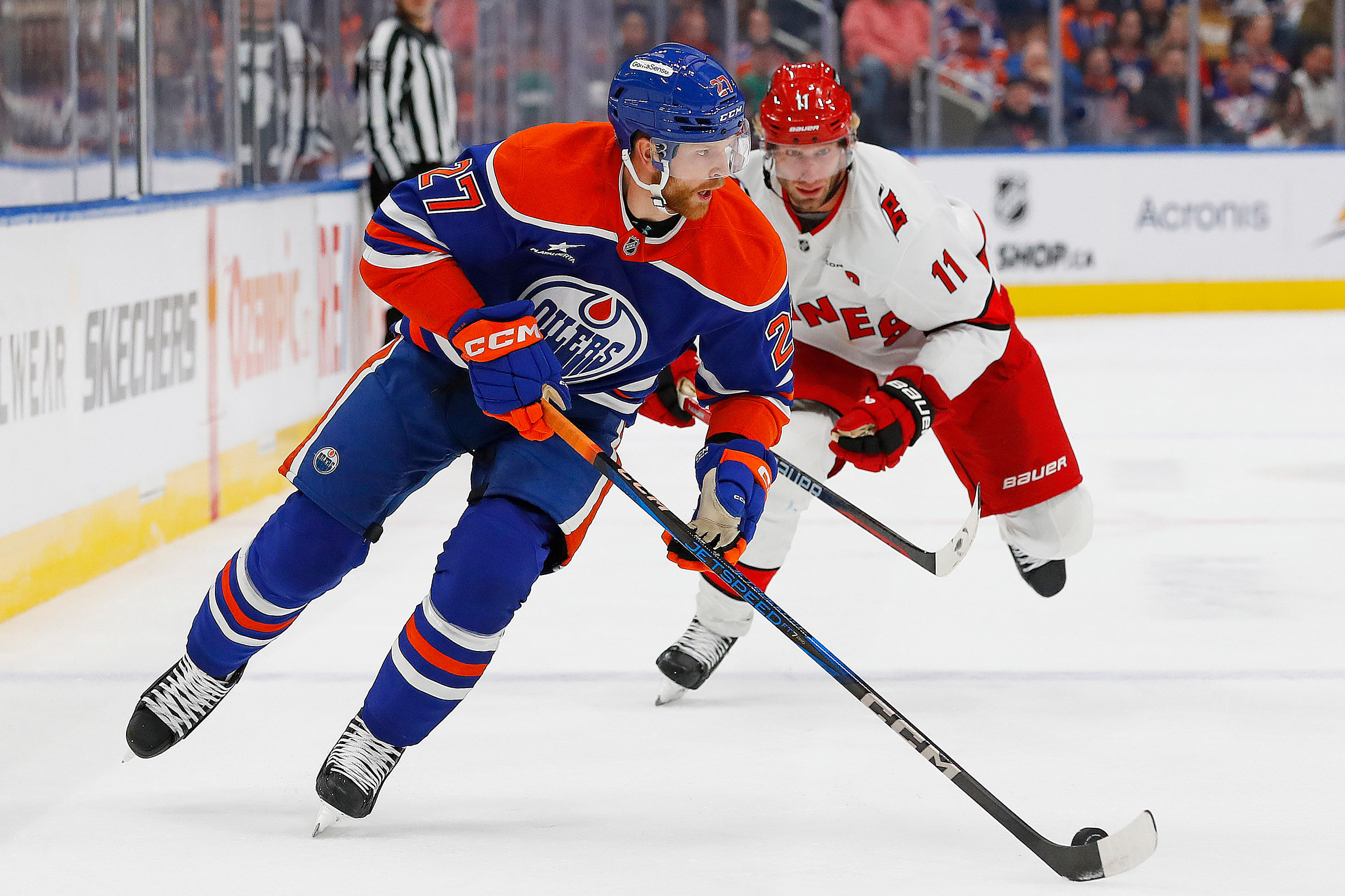 NHL: Carolina Hurricanes at Edmonton Oilers - Source: Imagn