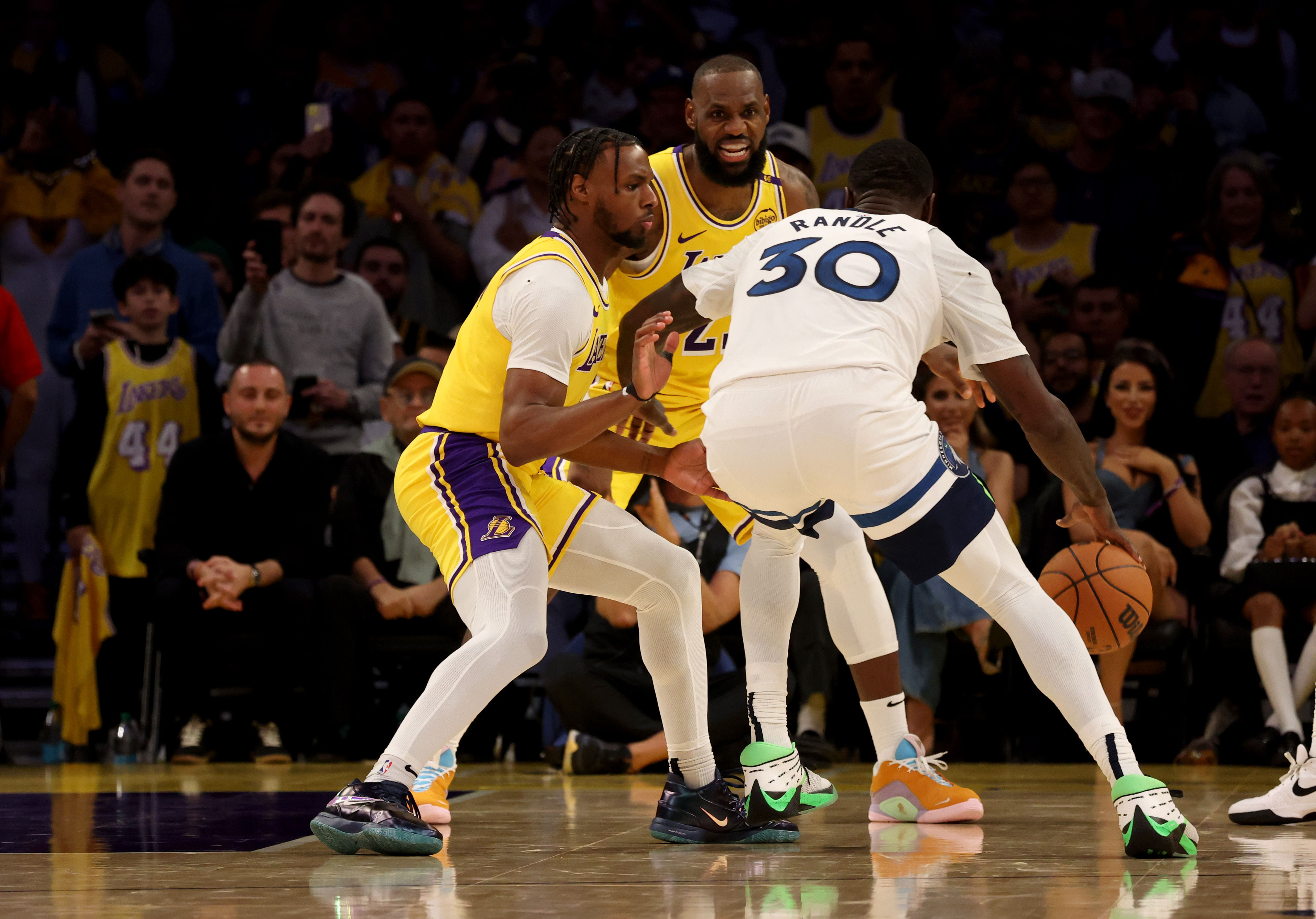 NBA: Minnesota Timberwolves at Los Angeles Lakers - Source: Imagn