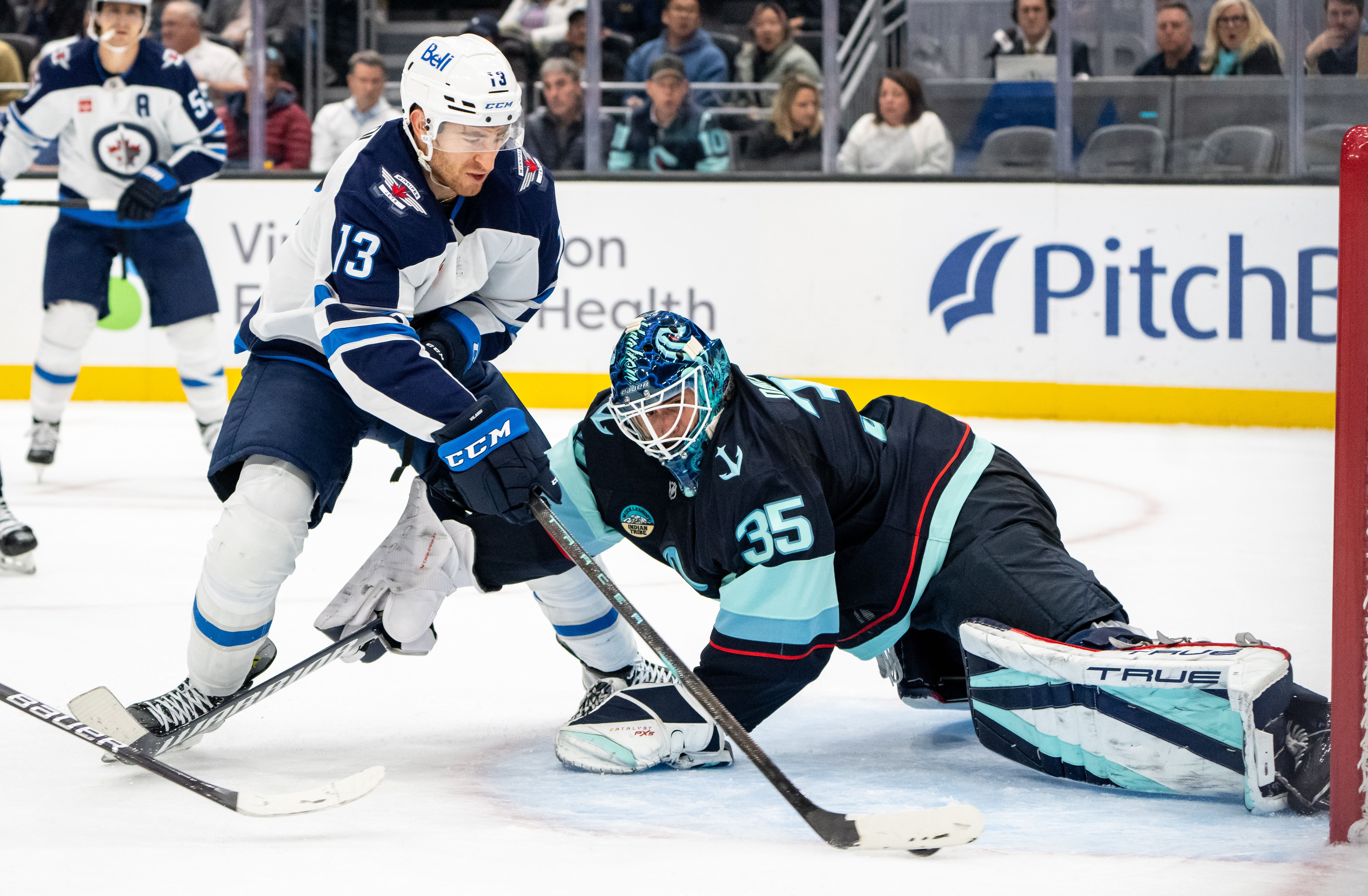 NHL: Winnipeg Jets at Seattle Kraken - Source: Imagn