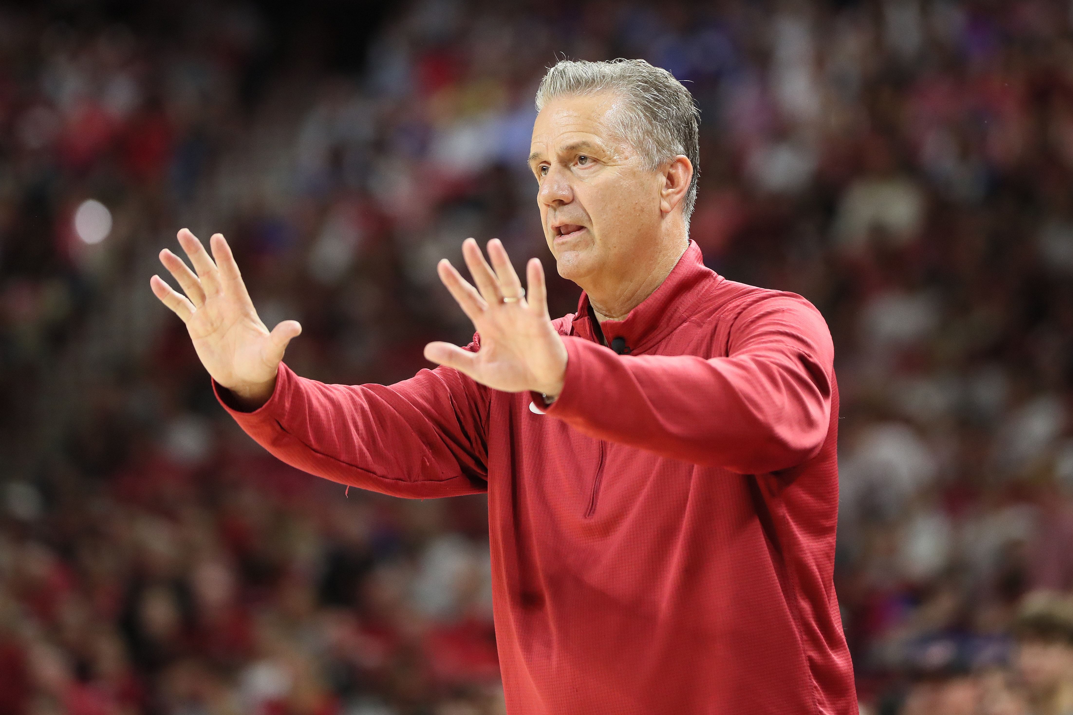 John Calipari will be eager to return the Arkansas Razorbacks to the top.