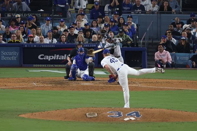 "Should be banned from the stadium for life" - Yankees fans fume as Dodgers supporter's interference costs Gleyber Torres' homer during WS opener