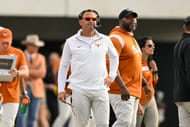 Texas and Steve Sarkisian are in the thick of the SEC's CFP hunt. (Photo Credit: IMAGN)