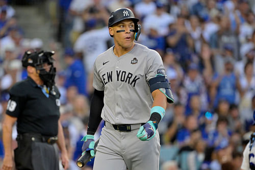 Alex Rodriguez fears the Dodgers might sweep the Yankees if Aaron Judge cannot end his slum (Photo Credit: IMAGN)