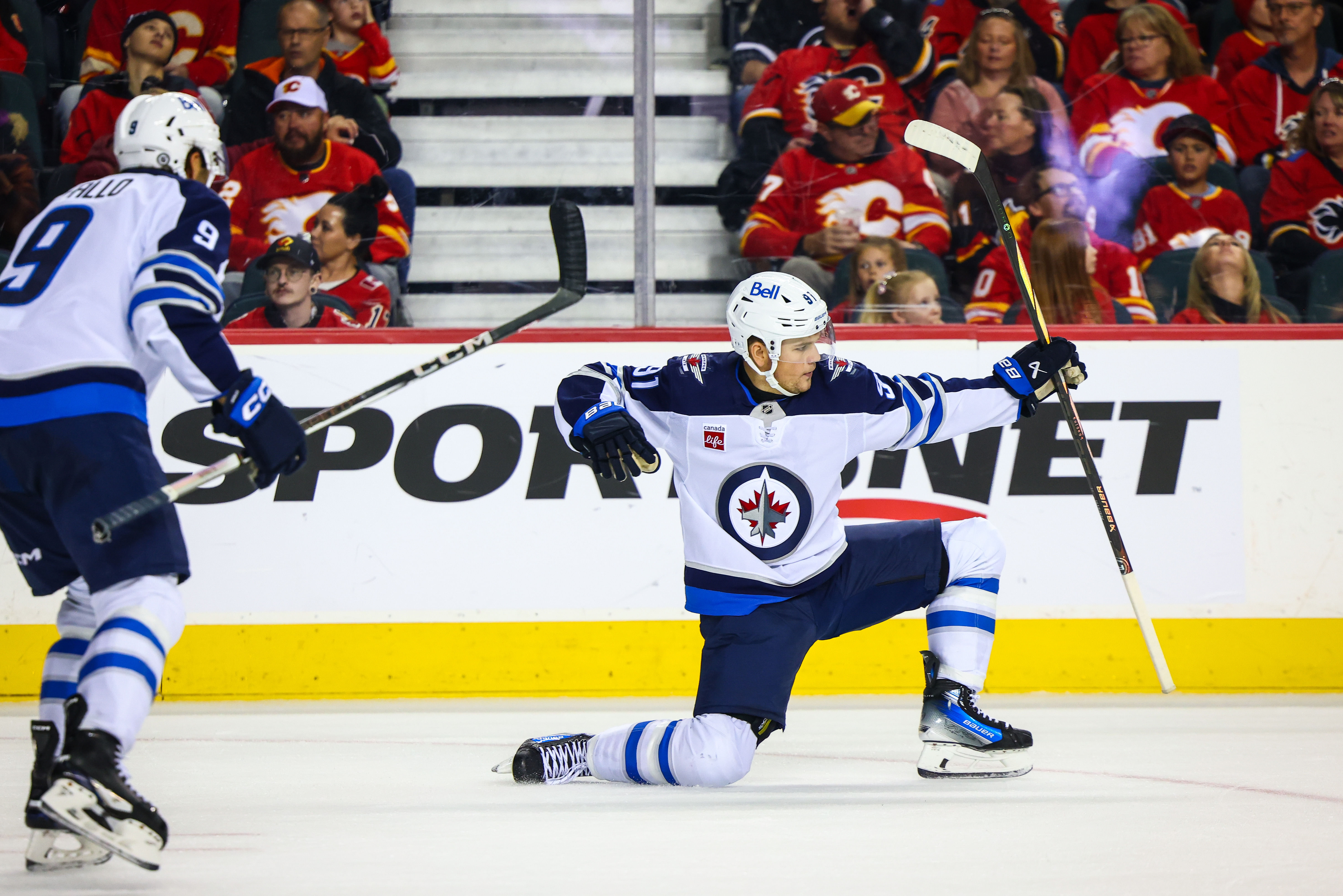 NHL: Winnipeg Jets at Calgary Flames - Source: Imagn