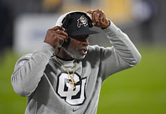 "He blew the back out of his diaper": Deion Sanders shares hilarious 'GRAND thang' moment as baby Snow takes standing dump