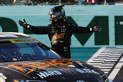 "I was just blown away": Tyler Reddick goes through sensational last-lap moves before famous Homestead win