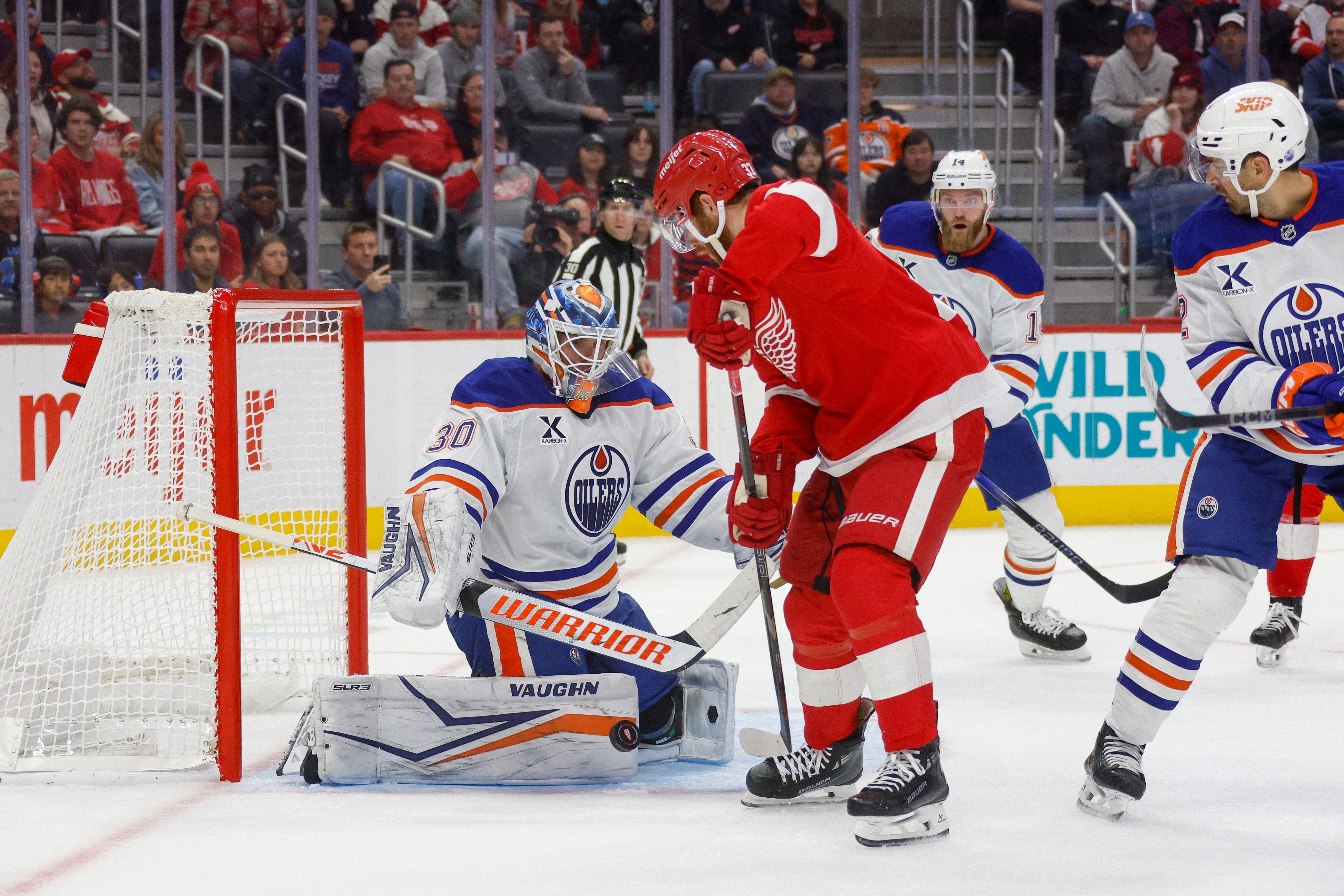 NHL: Edmonton Oilers at Detroit Red Wings - Source: Imagn