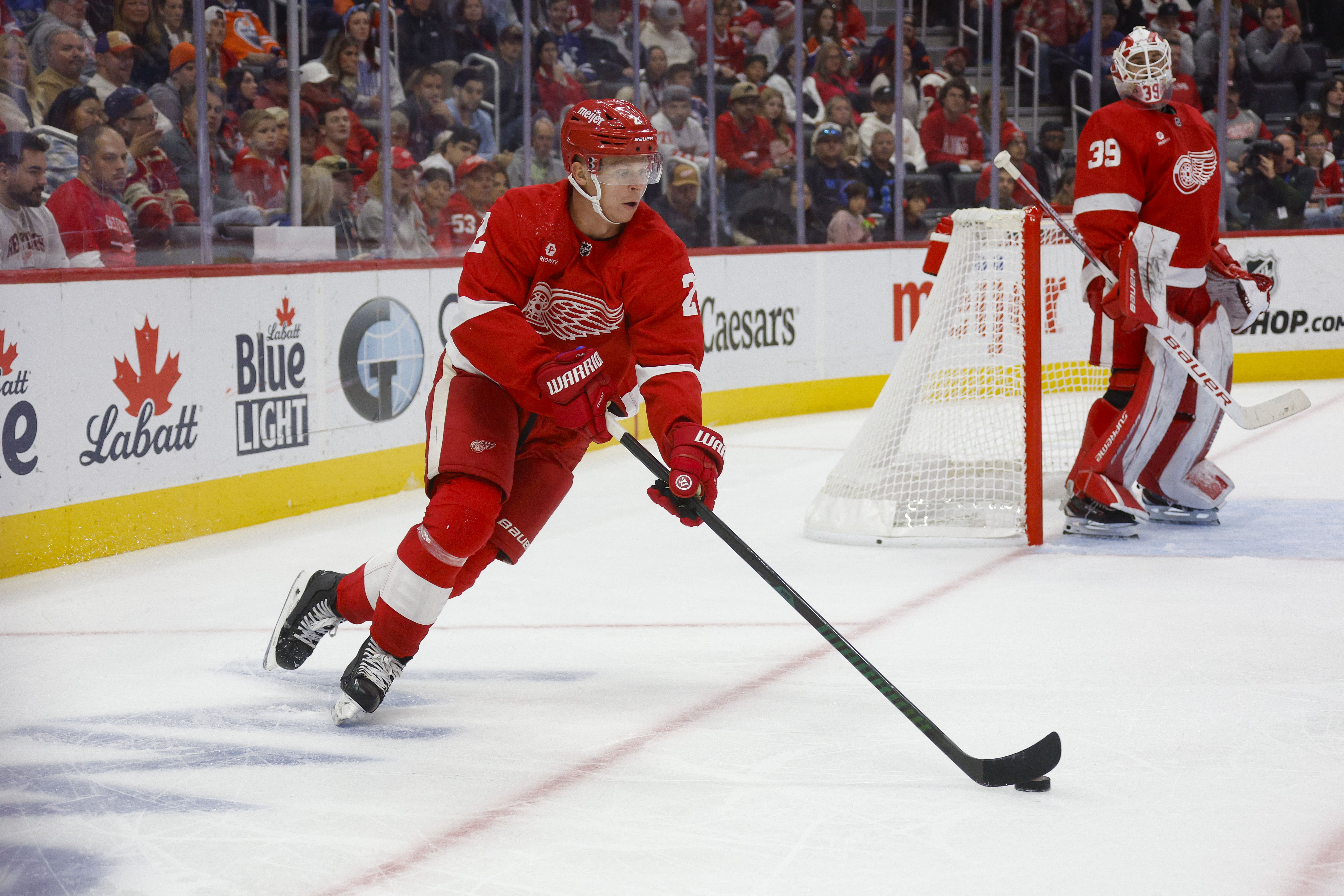 NHL: Edmonton Oilers at Detroit Red Wings - Source: Imagn