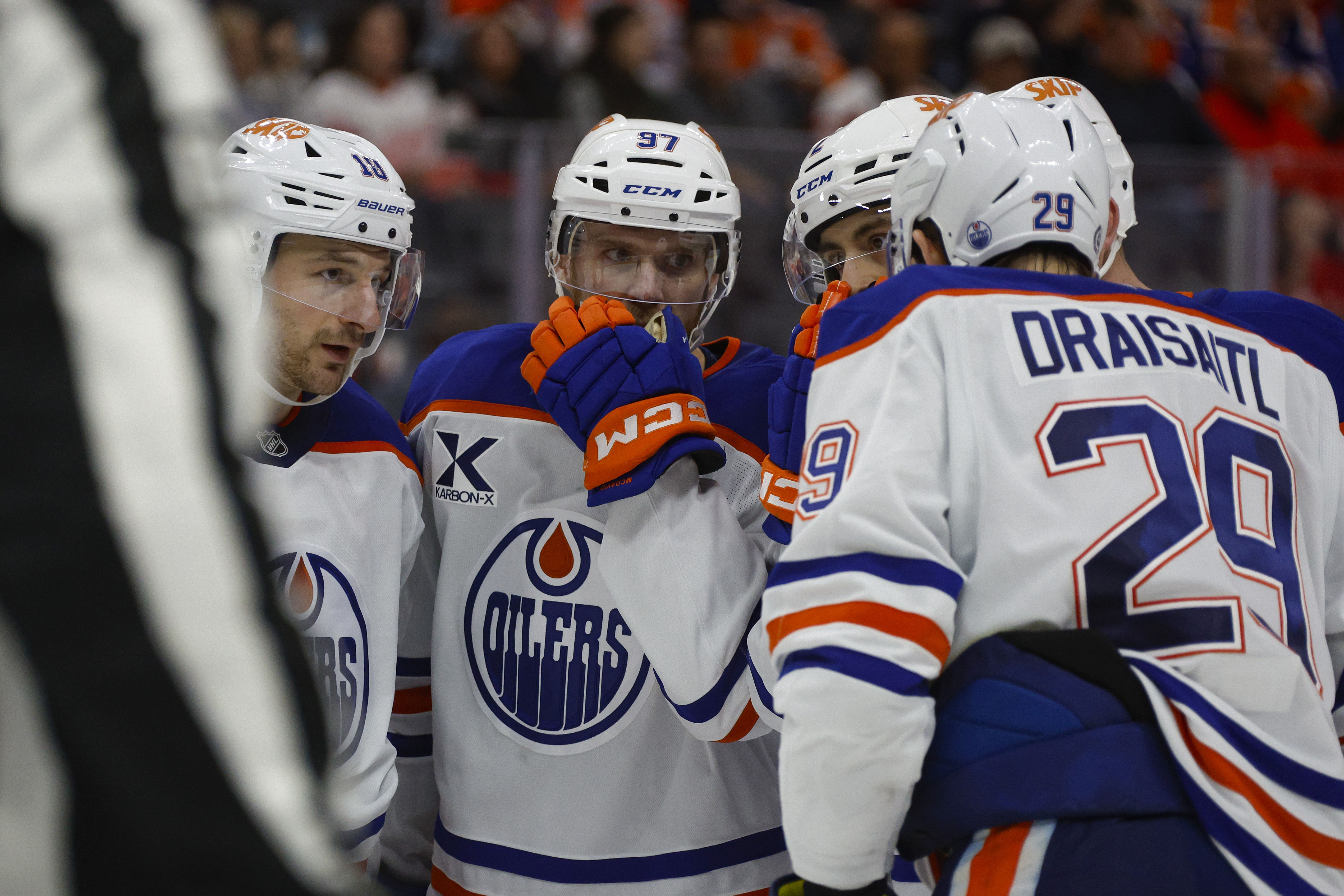 NHL: Edmonton Oilers at Detroit Red Wings - Source: Imagn