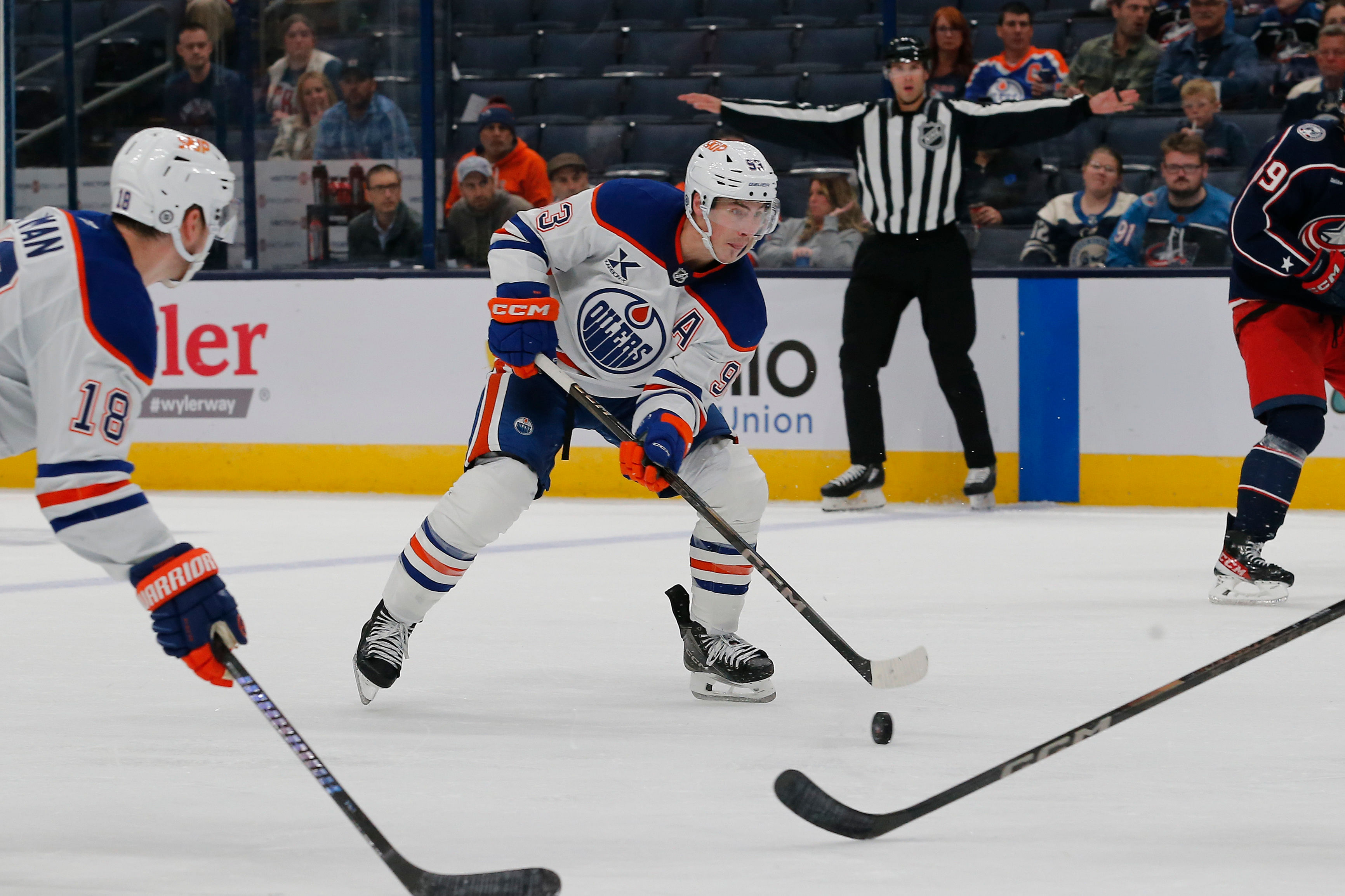 NHL: Edmonton Oilers at Columbus Blue Jackets - Source: Imagn