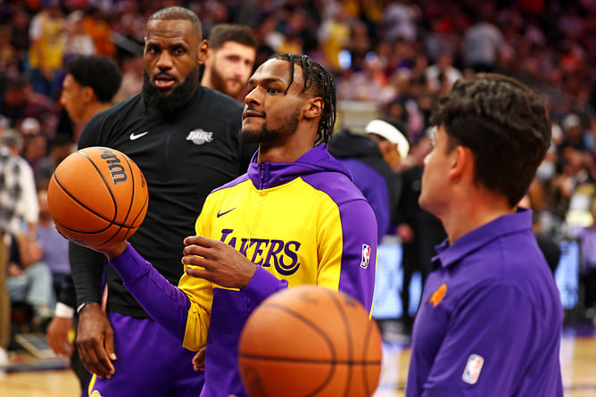Is Bronny James playing tonight against Cleveland Cavaliers? Lakers rookie's status explored (Oct. 30)