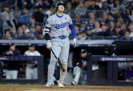 Shohei Ohtani has not hit a home run in the World Series (Imagn)