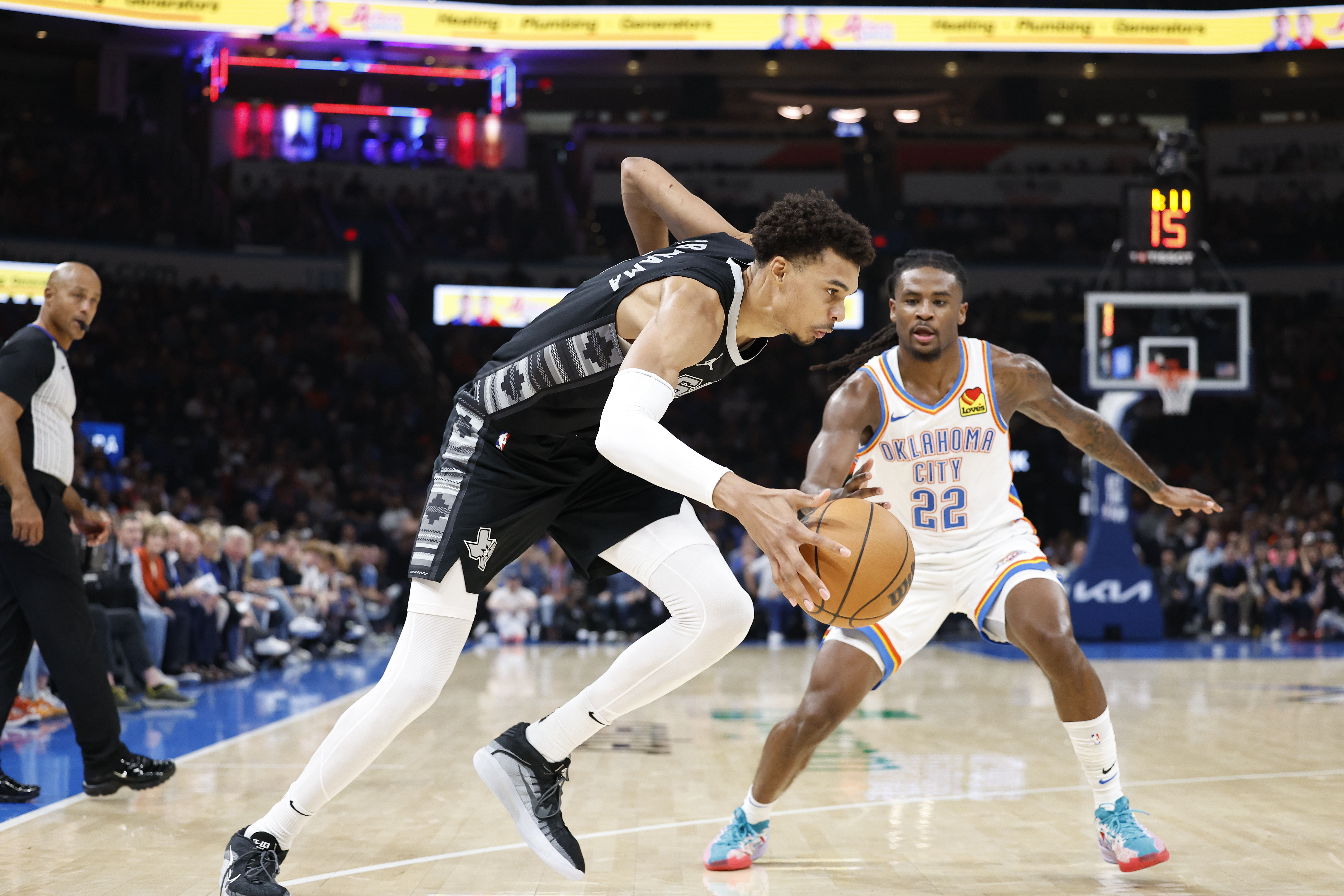 NBA: San Antonio Spurs at Oklahoma City Thunder - Source: Imagn