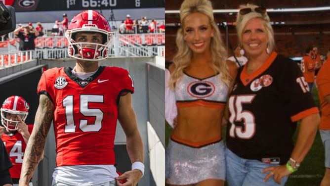 Georgia QB Carson Beck's sister Kylie "not okay" after seeing Taylor Swift and Sabrina Carpenter together