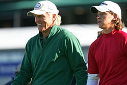 “This an absolutely bulls**t comment” – Greg Norman’s son claps back at fan for opinion on his father’s alleged ousting from LIV