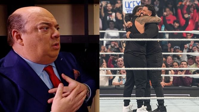 Paul Heyman takes note of The Usos' reunion; shares footage of them hugging